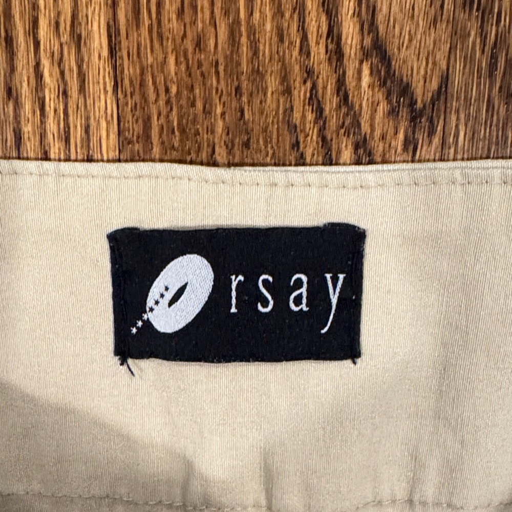 Orsay women’s Beige Flared Pants size 2 - Picture 2 of 6